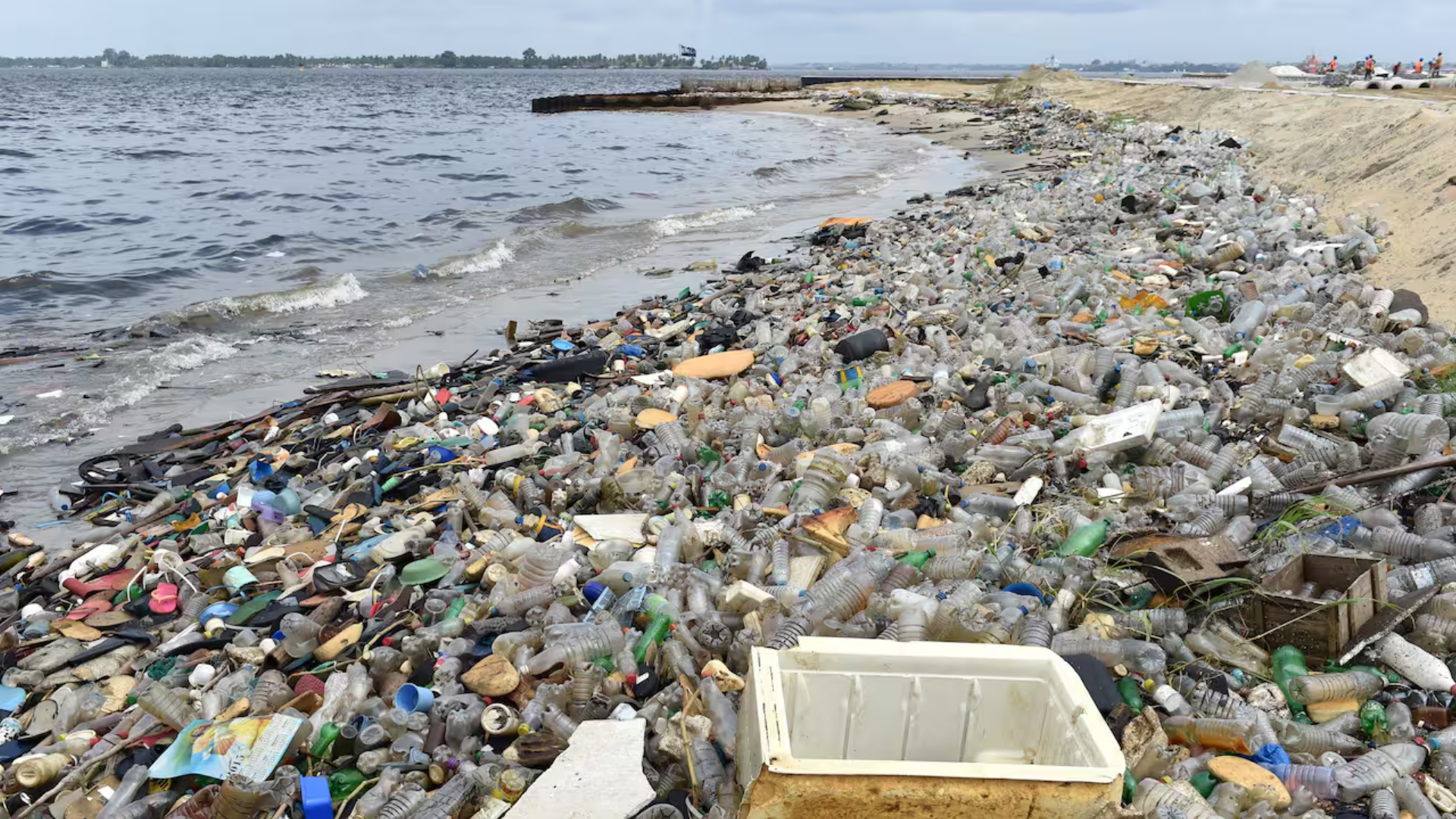 De Grote Verandering slide 25: MILIEU BACTERIEN PLASTIC UIT OCEAAN
