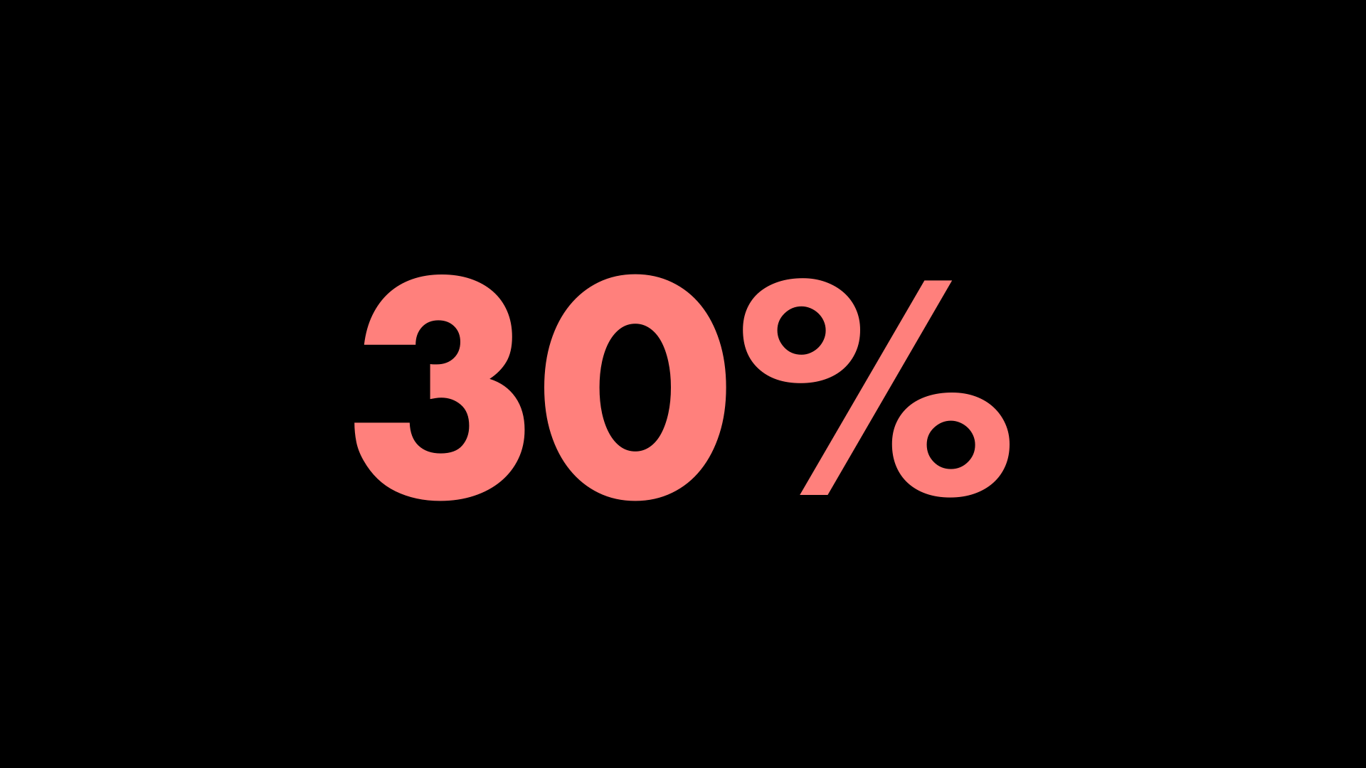 History Present Future slide 75: 30%