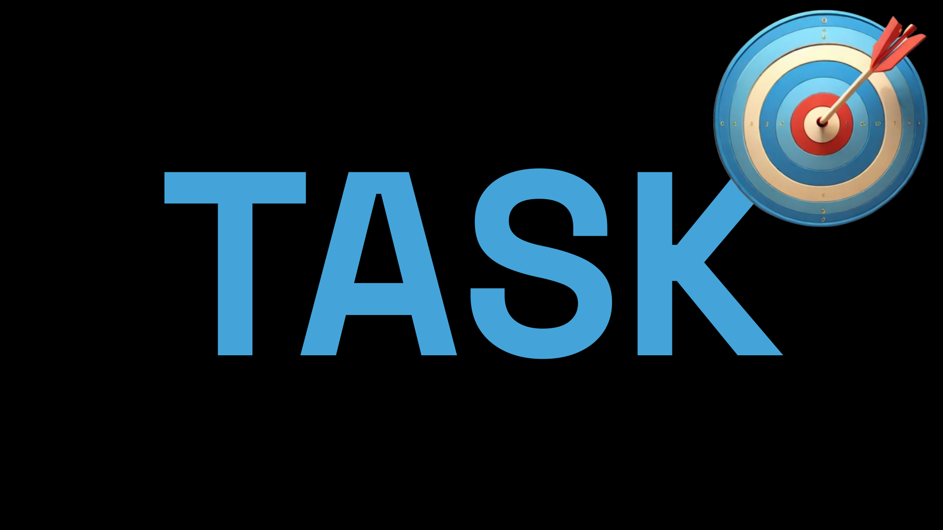 Workshop English slide 17: TASK