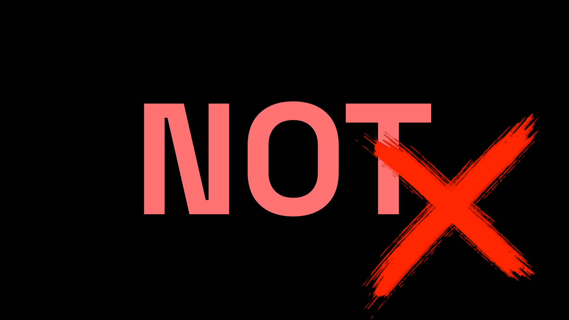 Workshop English slide 130: NOT