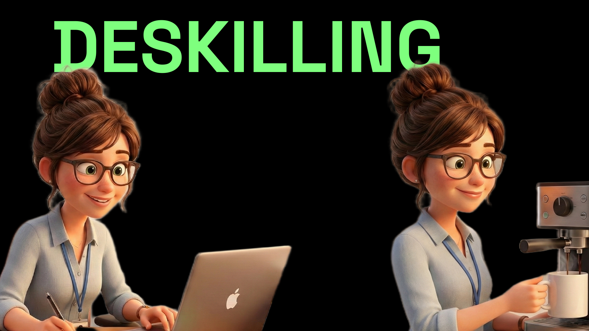 Workshop slide 98: DESKILLING